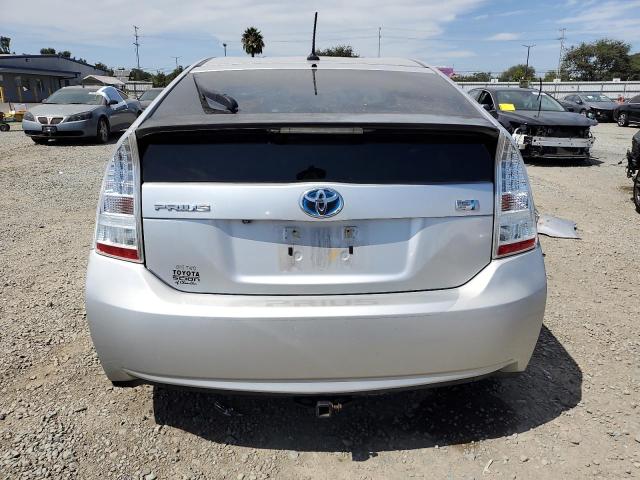 JTDKN3DU4A0170131 - 2010 TOYOTA PRIUS ვერცხლისფერი ფოტო 6