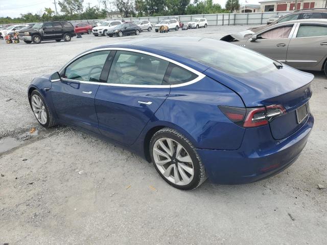 5YJ3E1EAXLF740750 - 2020 TESLA MODEL 3 BLUE photo 2