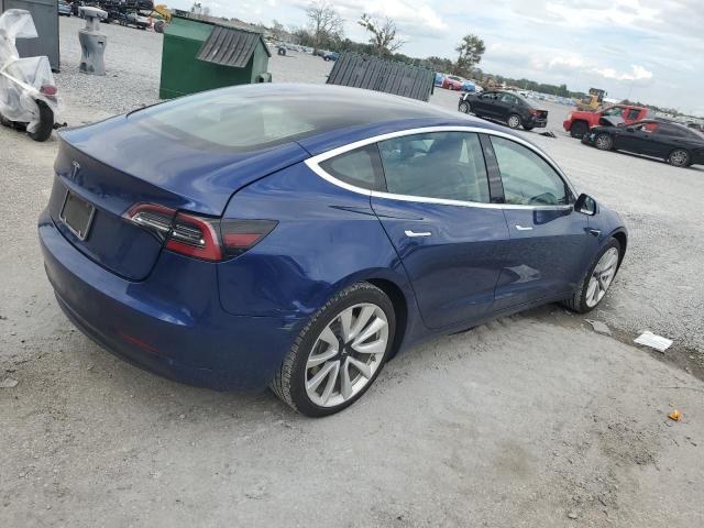 5YJ3E1EAXLF740750 - 2020 TESLA MODEL 3 BLUE photo 3