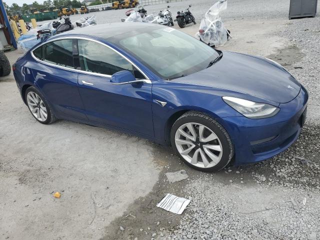 5YJ3E1EAXLF740750 - 2020 TESLA MODEL 3 BLUE photo 4