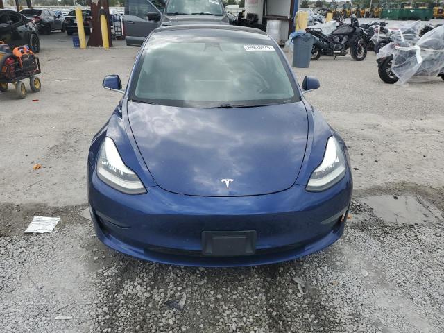 5YJ3E1EAXLF740750 - 2020 TESLA MODEL 3 BLUE photo 5