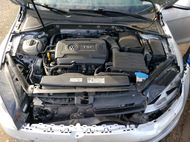 3VWA17AU7HM501453 - 2017 VOLKSWAGEN GOLF SPORT S SILVER photo 11