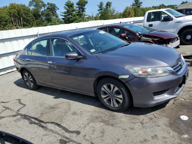 1HGCR2F34FA125961 - 2015 HONDA ACCORD LX GRAY photo 4