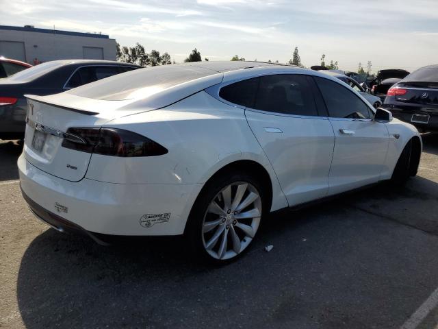 5YJSA1DP1DFP06873 - 2013 TESLA MODEL S Beyaz fotoğraf 3