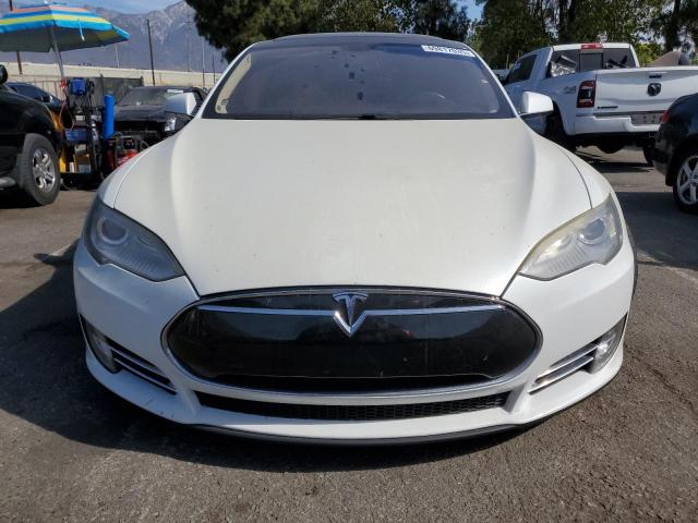 5YJSA1DP1DFP06873 - 2013 TESLA MODEL S Beyaz fotoğraf 5