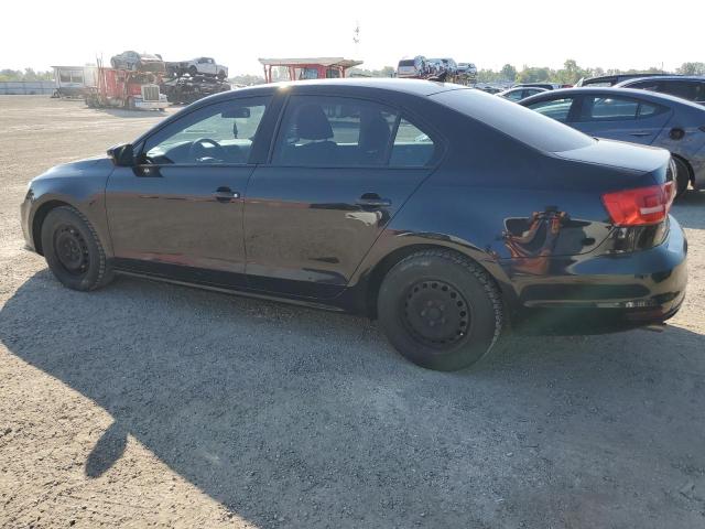 3VW2K7AJ2FM427685 - 2015 VOLKSWAGEN JETTA BASE BLACK photo 2