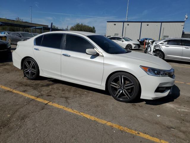 1HGCR2F52GA177656 - 2016 HONDA ACCORD SPORT თეთრი ფოტო 4