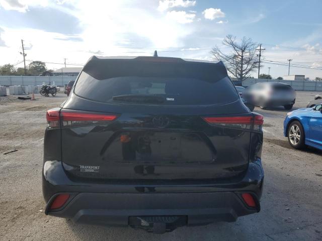 5TDHZRBH7MS102205 - 2021 TOYOTA HIGHLANDER XLE BLACK photo 6