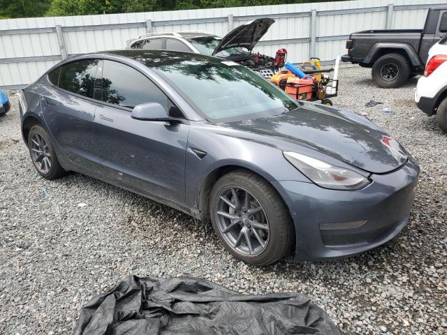 5YJ3E1EA9MF985640 - 2021 TESLA MODEL 3 GRAY photo 4