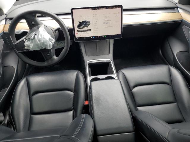 5YJ3E1EA9MF985640 - 2021 TESLA MODEL 3 GRAY photo 8