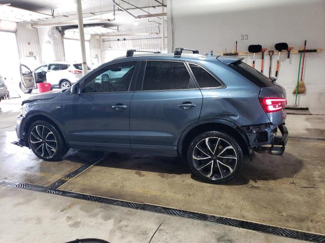 WA1ECCFS5JR012238 - 2018 AUDI Q3 PREMIUM ლურჯი ფოტო 2