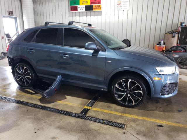 WA1ECCFS5JR012238 - 2018 AUDI Q3 PREMIUM ლურჯი ფოტო 4