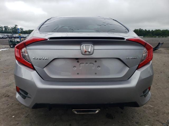 19XFC2F84KE046628 - 2019 HONDA CIVIC SPORT ვერცხლისფერი ფოტო 6