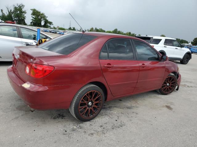 2T1BR38E03C110654 - 2003 TOYOTA COROLLA CE BURGUNDY photo 3