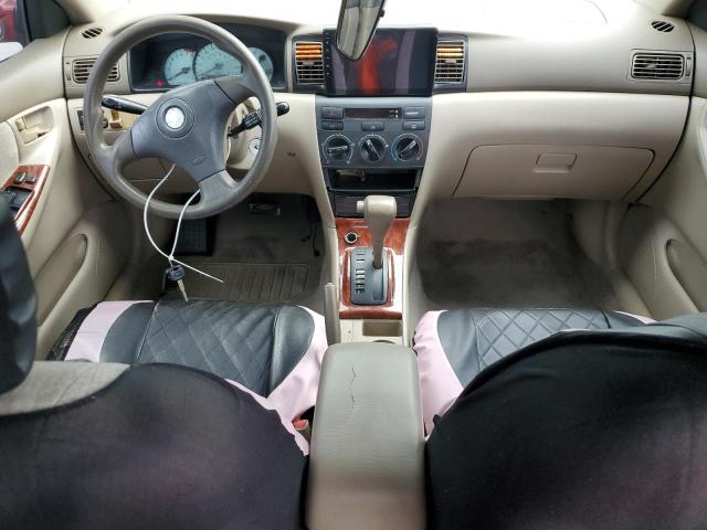 2T1BR38E03C110654 - 2003 TOYOTA COROLLA CE BURGUNDY photo 8