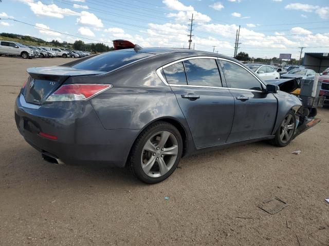 19UUA9F51EA000517 - 2014 ACURA TL TECH GRAY photo 3