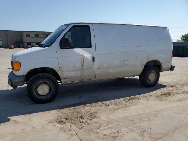 1FTSE34L53HB22228 - 2003 FORD ECONOLINE E350 SUPER DUTY VAN WHITE photo 1