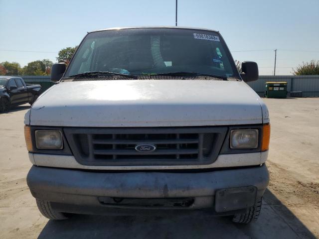 1FTSE34L53HB22228 - 2003 FORD ECONOLINE E350 SUPER DUTY VAN WHITE photo 5