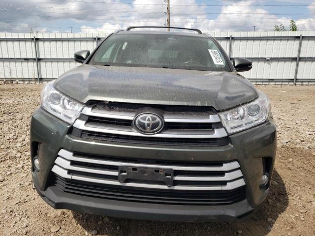 5TDJZRFH0HS403173 - 2017 TOYOTA HIGHLANDER SE GREEN photo 5