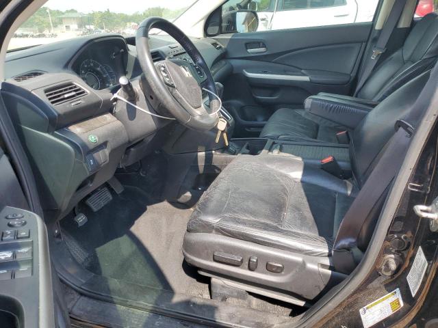 5J6RM4H72CL020106 - 2012 HONDA CR-V EXL შავი ფოტო 7