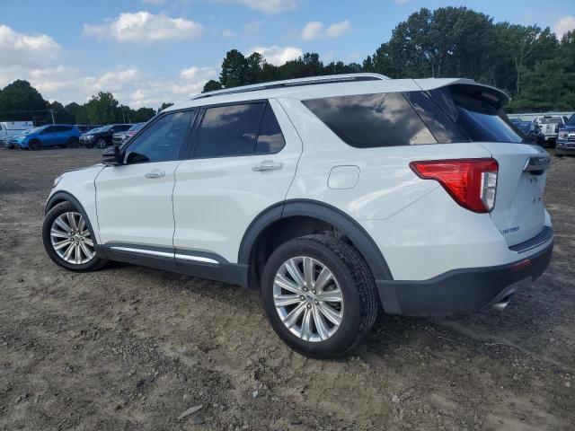 1FMSK7FH8NGB44799 - 2022 FORD EXPLORER LIMITED WHITE photo 2