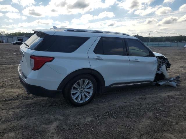 1FMSK7FH8NGB44799 - 2022 FORD EXPLORER LIMITED WHITE photo 3