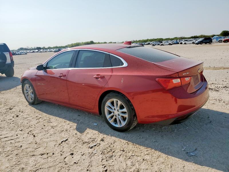 1G1ZE5ST2GF219278 - 2016 CHEVROLET MALIBU LT RED photo 2