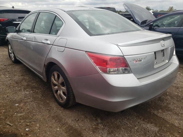 1HGCP36868A024382 - 2008 HONDA ACCORD EXL SILVER photo 2