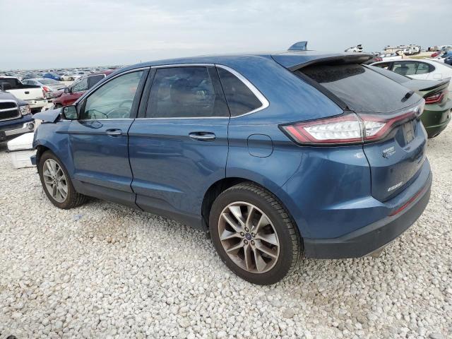 2FMPK3K95JBC23152 - 2018 FORD EDGE TITANIUM BLUE photo 2