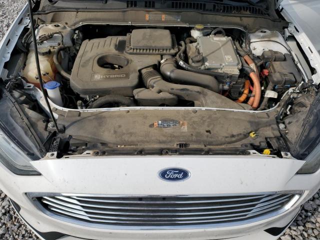 3FA6P0LU4KR205608 - 2019 FORD FUSION SE 白色 照片 11
