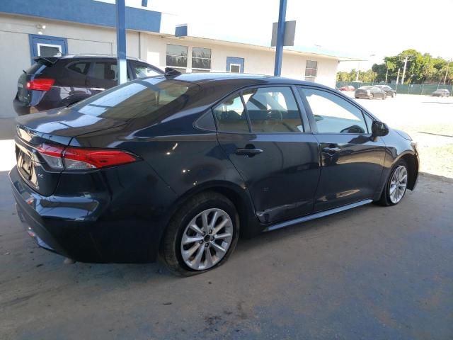 JTDVPMAE9MJ165192 - 2021 TOYOTA COROLLA LE BLACK photo 3