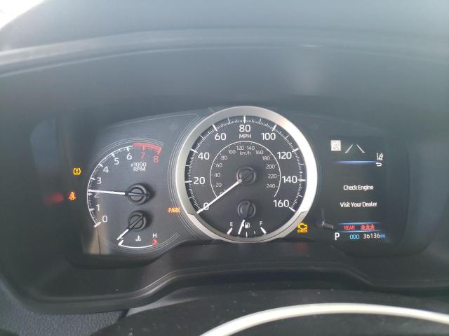 JTDVPMAE9MJ165192 - 2021 TOYOTA COROLLA LE BLACK photo 9