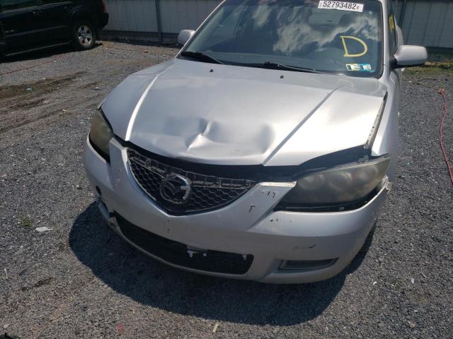 JM1BK32F971741340 - 2007 MAZDA 3 I SILVER photo 9