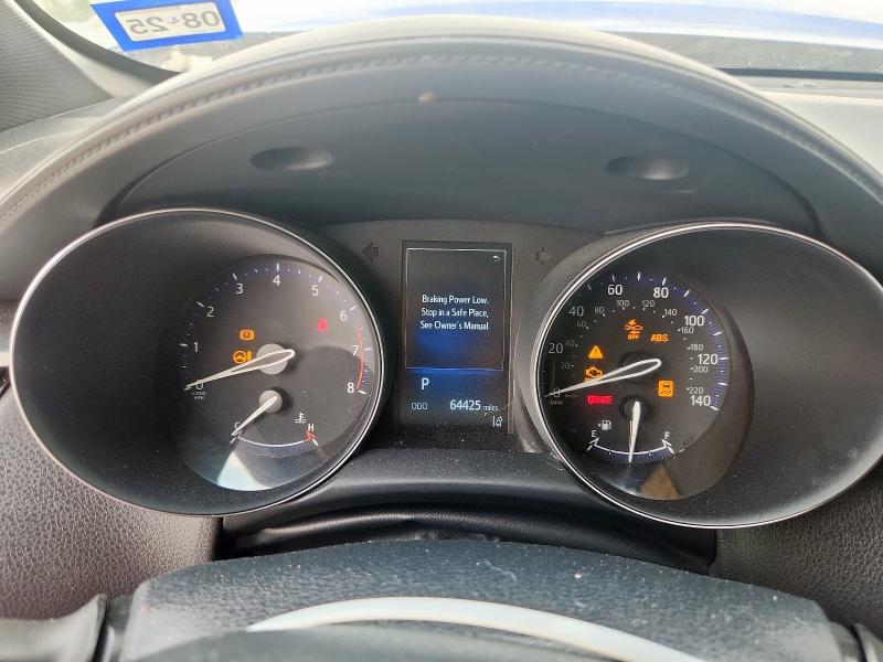 JTNKHMBX7J1004153 - 2018 TOYOTA C-HR XLE Bleu photo 9