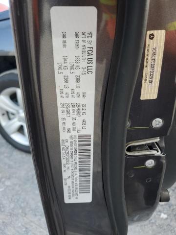 1C4NJCEBXFD329191 - 2015 JEEP COMPASS LATITUDE GRAY photo 13