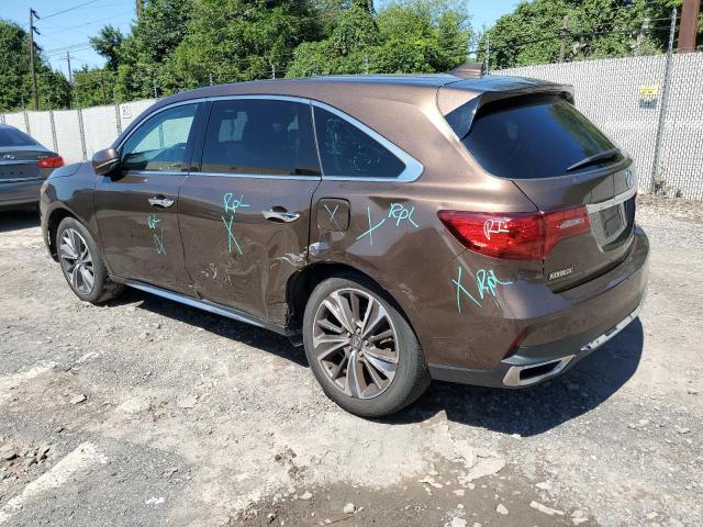 5J8YD4H77KL026825 - 2019 ACURA MDX TECHNOLOGY Қоңыр фото 2