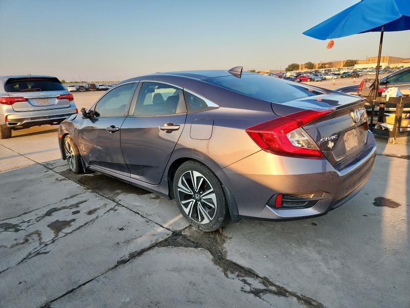 19XFC1F31GE029727 - 2016 HONDA CIVIC EX GRAY photo 2