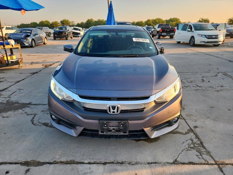 19XFC1F31GE029727 - 2016 HONDA CIVIC EX GRAY photo 5