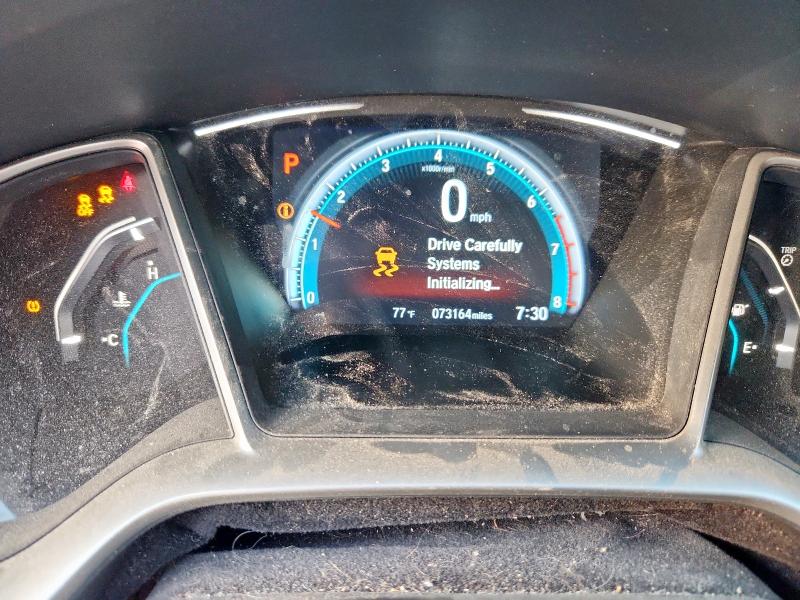 19XFC1F31GE029727 - 2016 HONDA CIVIC EX GRAY photo 9