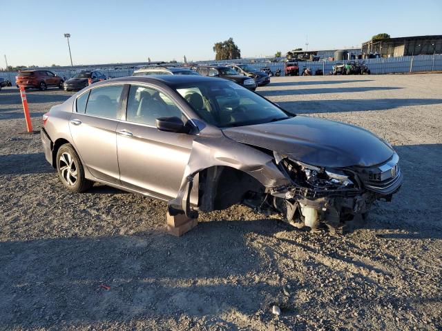 1HGCR2F36HA287447 - 2017 HONDA ACCORD LX GRAY photo 4