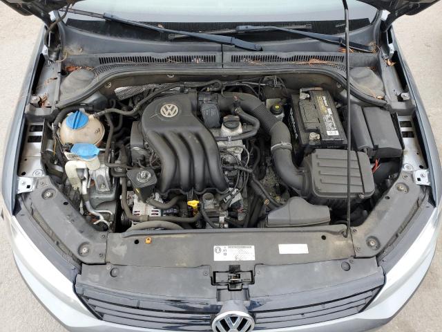 3VW2K7AJ5DM257271 - 2013 VOLKSWAGEN JETTA BASE 灰色 照片 11