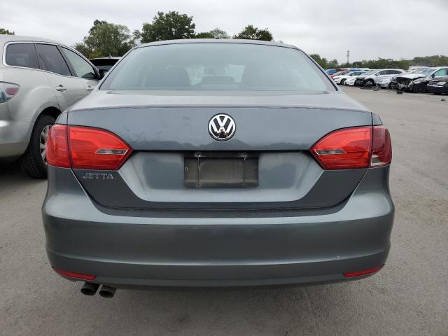 3VW2K7AJ5DM257271 - 2013 VOLKSWAGEN JETTA BASE 灰色 照片 6