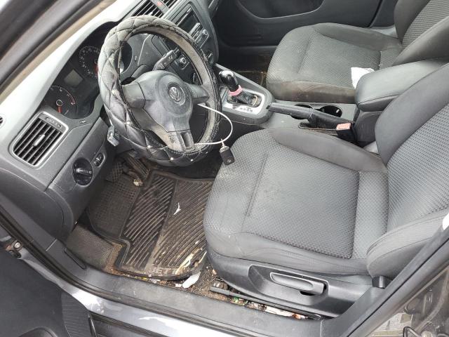 3VW2K7AJ5DM257271 - 2013 VOLKSWAGEN JETTA BASE 灰色 照片 7