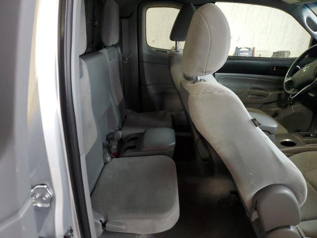 5TFUU4EN4BX001440 - 2011 TOYOTA TACOMA ACCESS CAB ვერცხლისფერი ფოტო 10