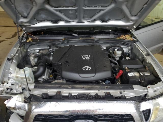 5TFUU4EN4BX001440 - 2011 TOYOTA TACOMA ACCESS CAB ვერცხლისფერი ფოტო 11