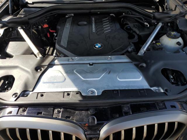 5UX2V5C08M9F46681 - 2021 BMW X4 XDRIVEM40I BLUE photo 12