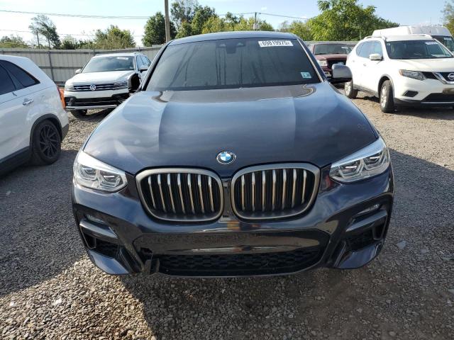 5UX2V5C08M9F46681 - 2021 BMW X4 XDRIVEM40I BLUE photo 5