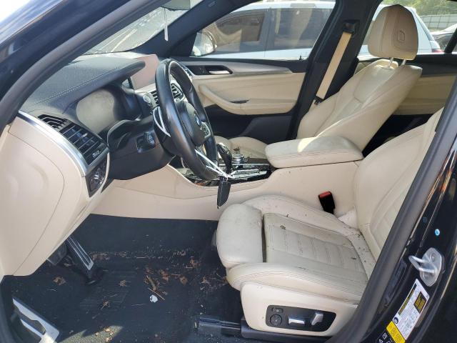 5UX2V5C08M9F46681 - 2021 BMW X4 XDRIVEM40I BLUE photo 7