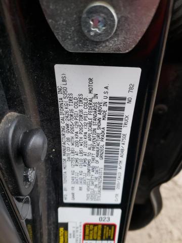 5TEJU62N78Z561571 - 2008 TOYOTA TACOMA DOUBLE CAB PRERUNNER BLACK photo 12