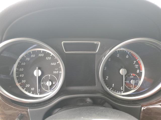 4JGDF7CE8EA345676 - 2014 MERCEDES-BENZ GL 450 4MATIC WHITE photo 9